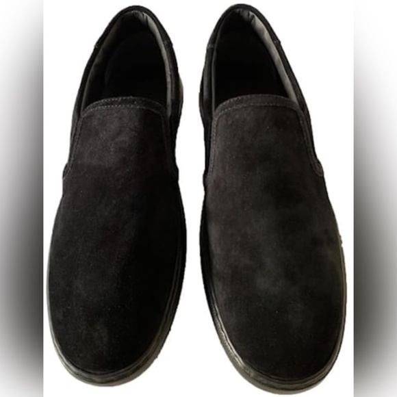 Moncler Black Suede Loafers men sz 42 / US sz 9 - Picture 1 of 13